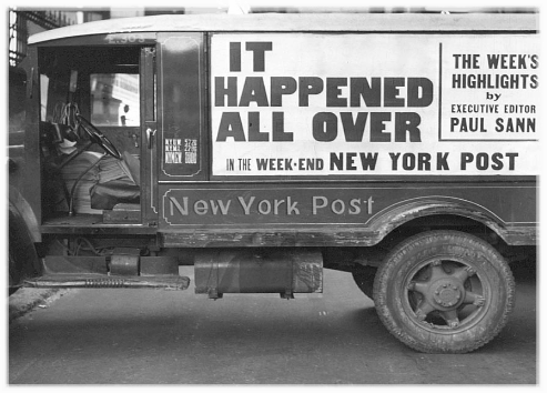 new york post truck